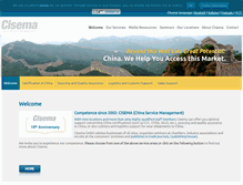 Tablet Screenshot of cisema.com